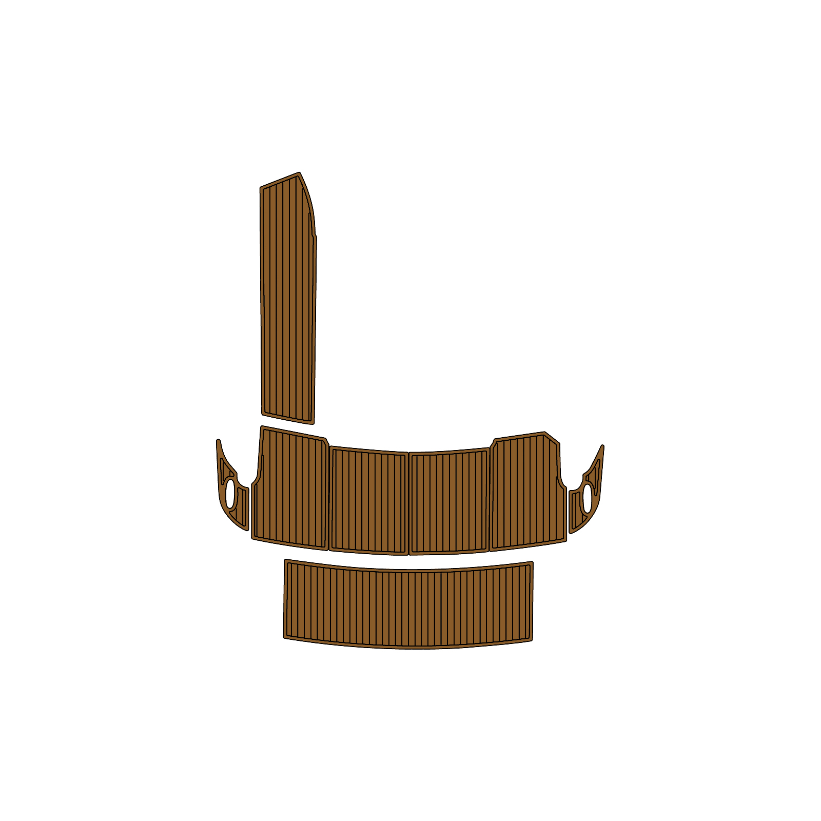 2020 Formula 350 CBR boat flooring