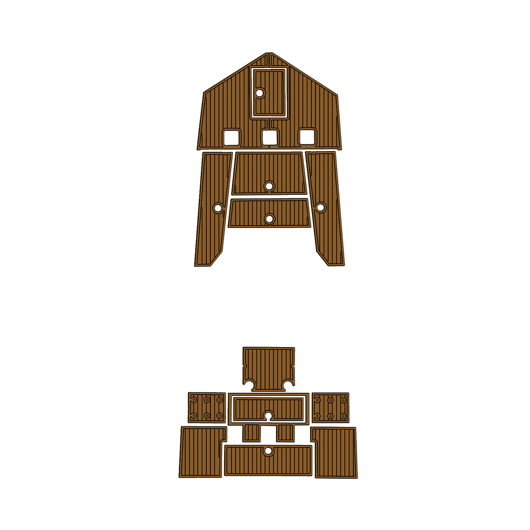Custom "2020 Ranger RB 200" EVA Foam Boat Deck Mat Marine Flooring Marine Boat Decking Yacht Pad HzKaiCun