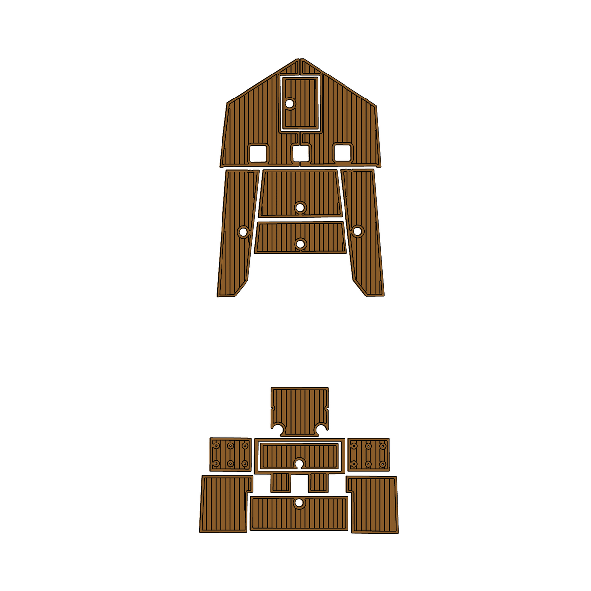 Custom "2020 Ranger RB 200" EVA Foam Boat Deck Mat Marine Flooring Marine Boat Decking Yacht Pad HzKaiCun