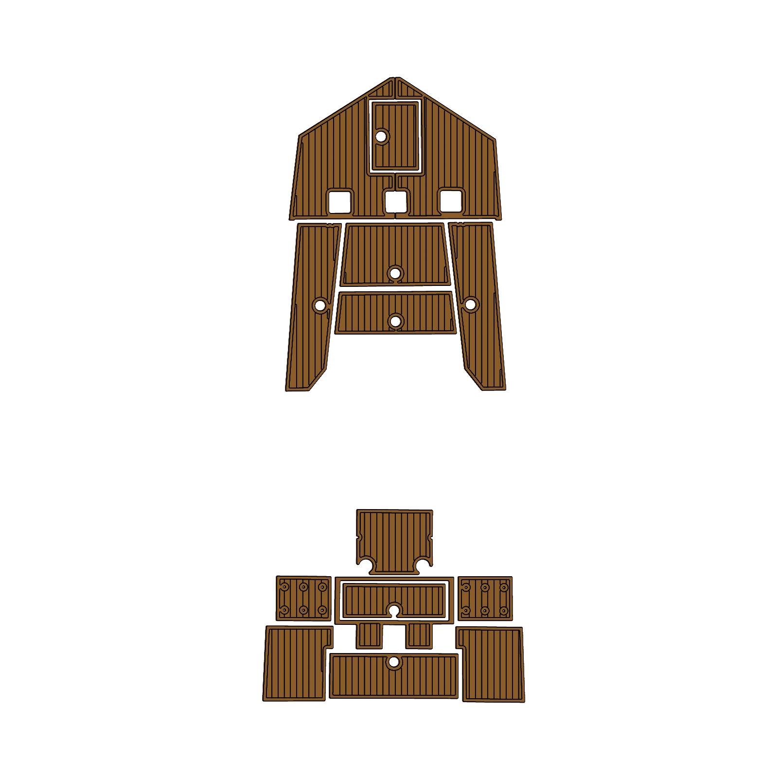 Custom "2020 Ranger RB 200" EVA Foam Boat Deck Mat Marine Flooring Marine Boat Decking Yacht Pad HzKaiCun