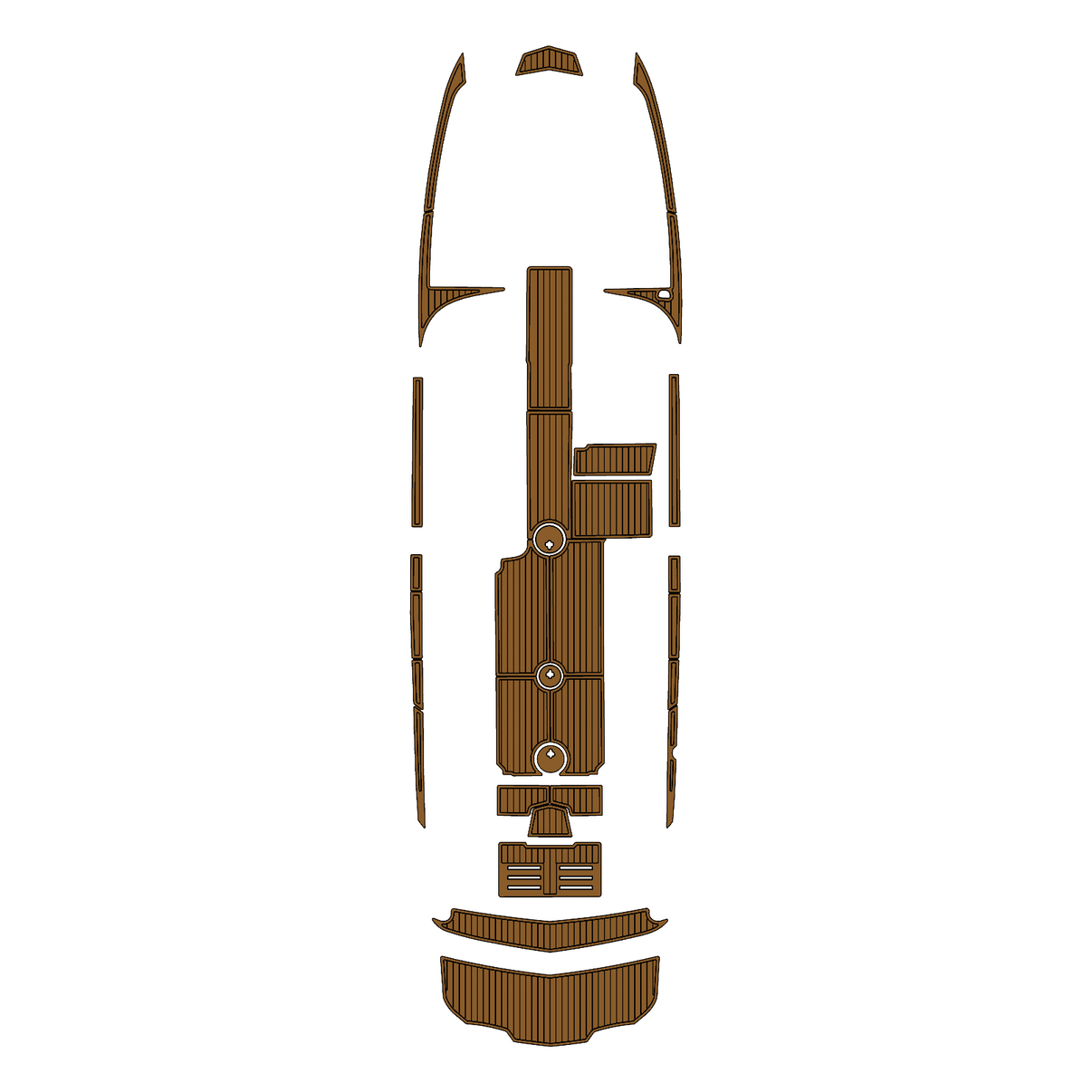 Custom "2021 MasterCraft NXT24" EVA Foam Boat Deck Mat Marine Flooring Marine Boat Decking Yacht Pad HzKaiCun