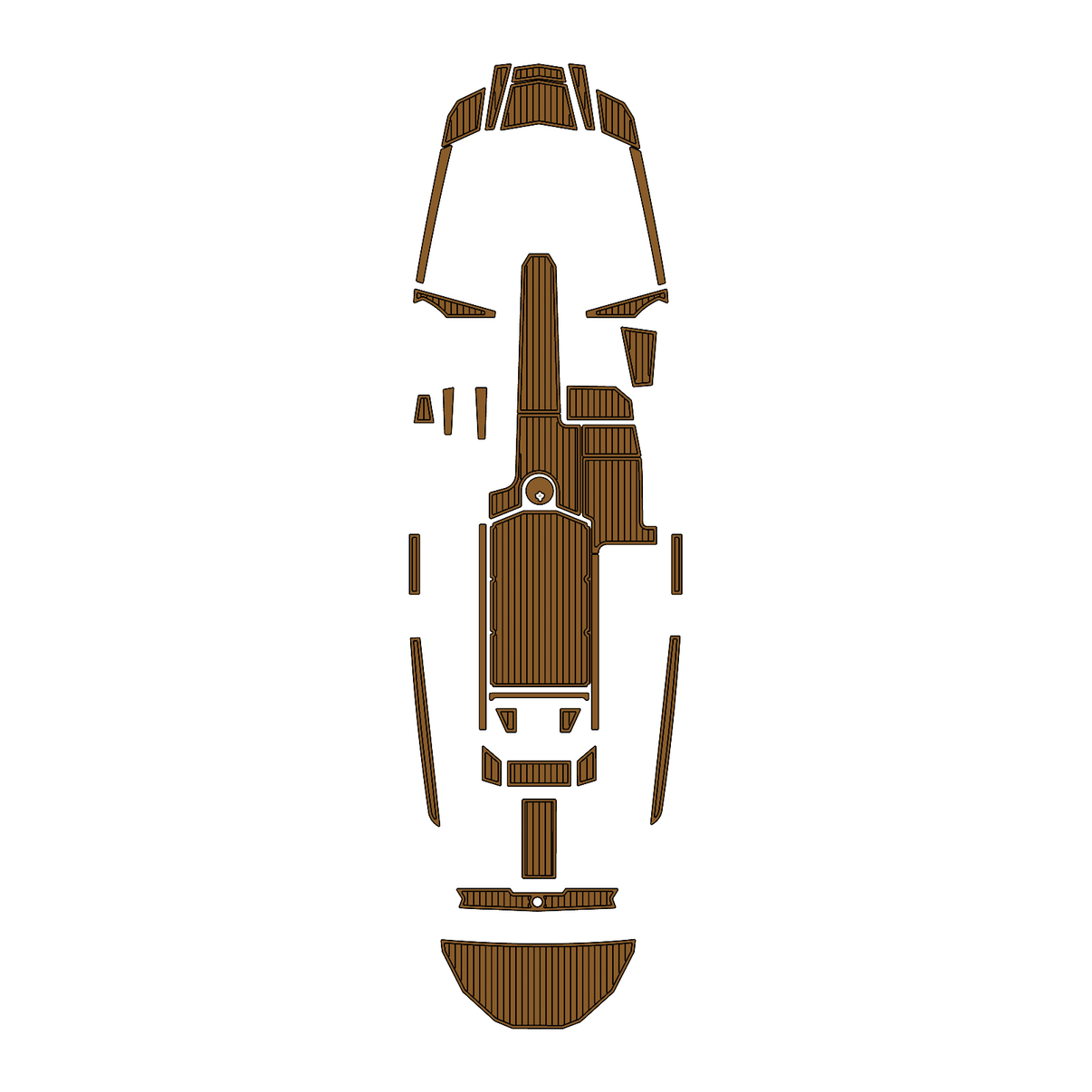 Custom "2021 Moomba Max" EVA Foam Boat Deck Mat Marine Flooring Marine Boat Decking Yacht Pad HzKaiCun