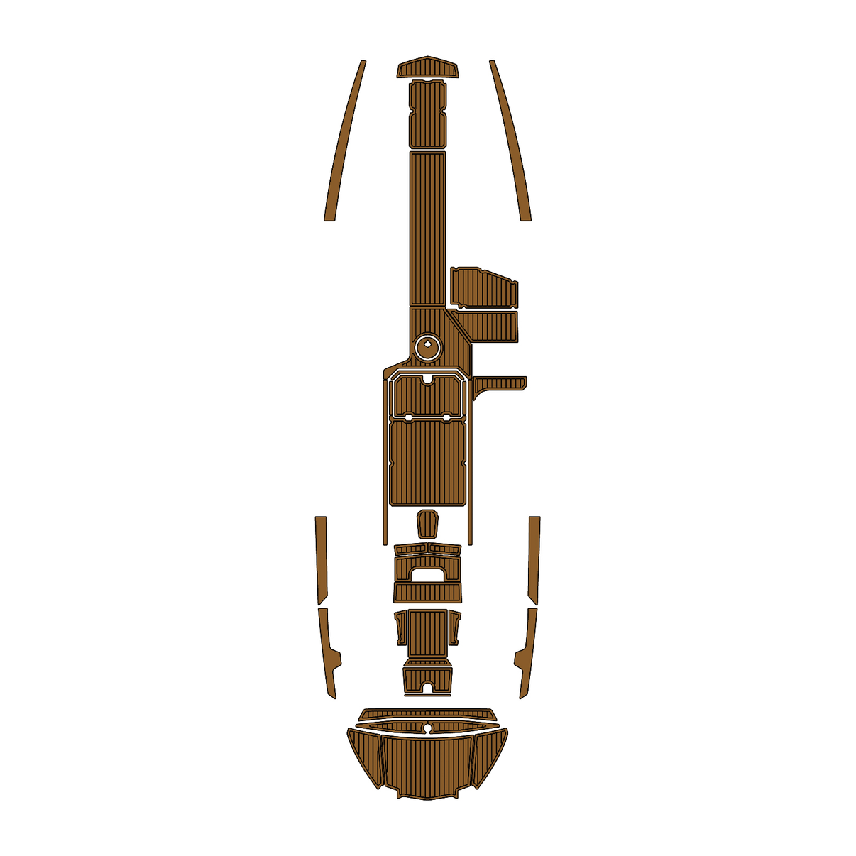 Custom "2021 Supra SA" EVA Foam Boat Deck Mat Marine Flooring Marine Boat Decking Yacht Pad HzKaiCun