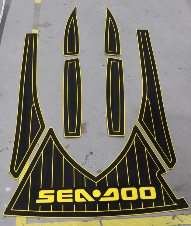 Custom 2002-2003 SeaDoo GTX DI Jet Ski EVA Traction Mats HzKaiCun