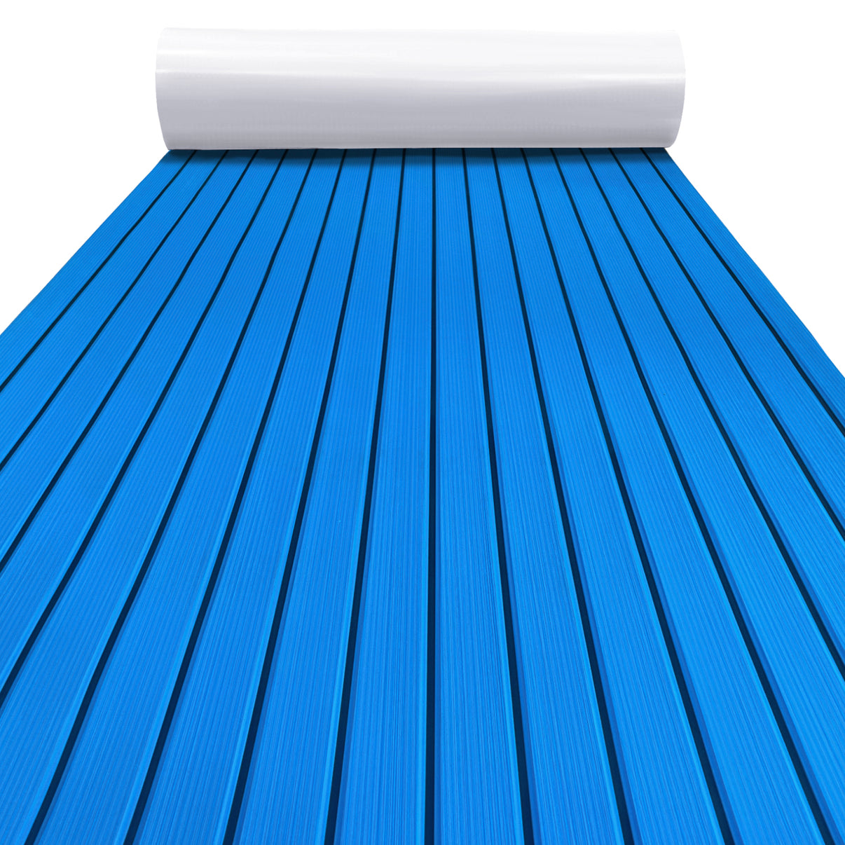 3M Self Adhesive EVA Foam Sheets - Blue and Black U Groove Boat Flooring HzKaiCun