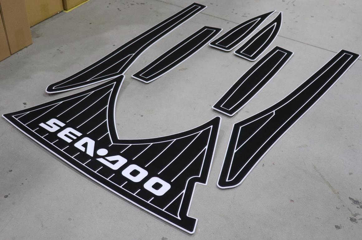 Custom 2002-2003 SeaDoo GTX DI Jet Ski EVA Traction Mats HzKaiCun