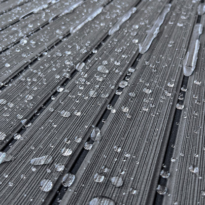 3M Self Adhesive EVA Foam Sheets - Dark Gray and Black U Groove Boat Flooring HzKaiCun