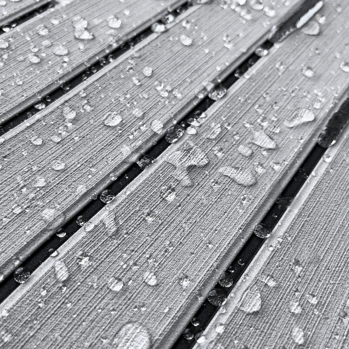 3M Self Adhesive EVA Foam Sheets - Light Gray and Black U Groove Boat Flooring