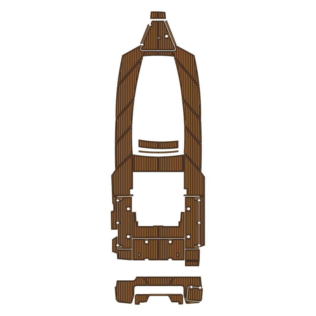 Custom "2022 Blackfin 332 CC" EVA Foam Boat Deck Mat Marine Flooring Marine Boat Decking Yacht Pad HzKaiCun