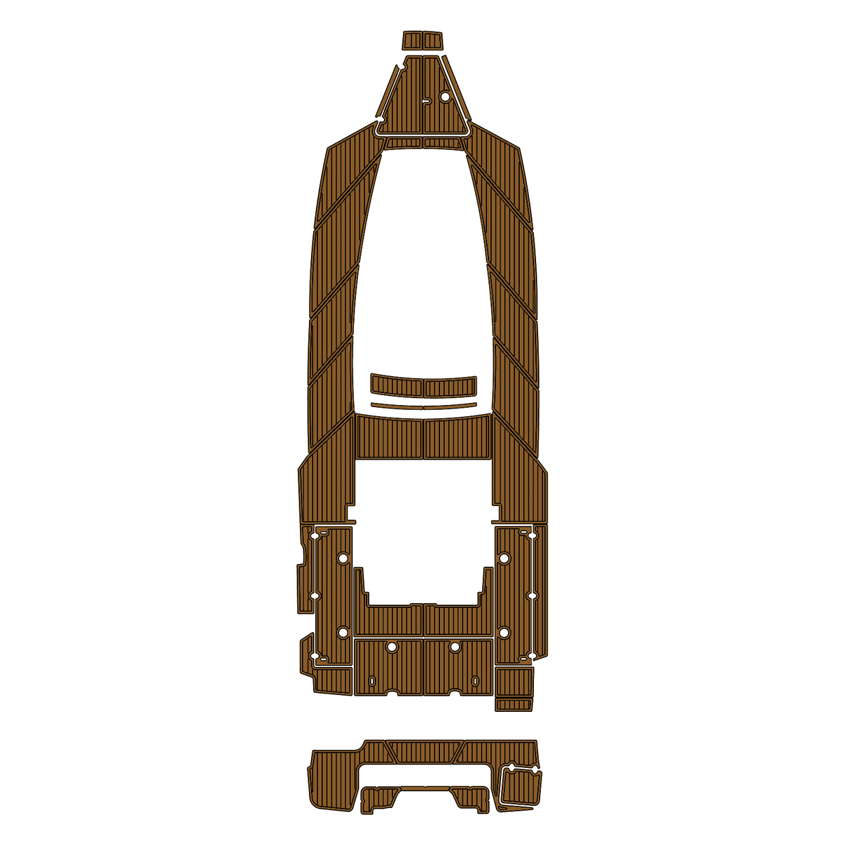 Custom "2022 Blackfin 332 CC" EVA Foam Boat Deck Mat Marine Flooring Marine Boat Decking Yacht Pad HzKaiCun