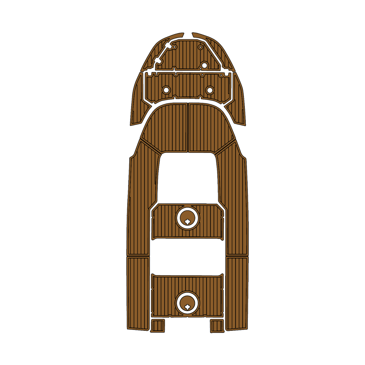 Custom "2022 Boston Whaler 170 Montauk" EVA Foam Boat Deck Mat Marine Flooring Marine Boat Decking Yacht Pad HzKaiCun