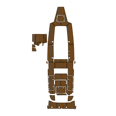 Custom "2022 Nor-Tech 390" EVA Foam Boat Deck Mat Marine Flooring Marine Boat Decking Yacht Pad HzKaiCun