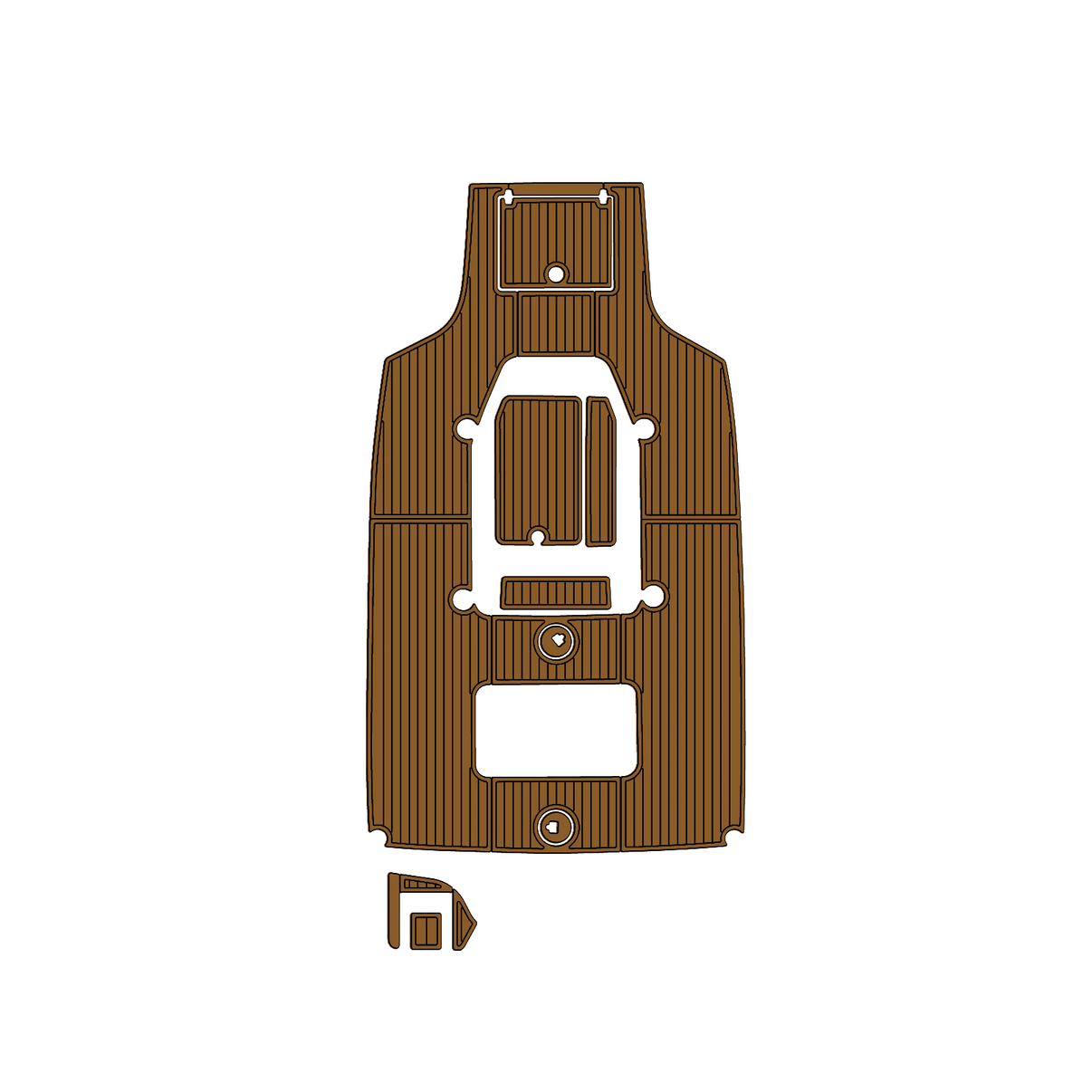 Custom "2022 Pathfinder 2600" EVA Foam Boat Deck Mat Marine Flooring Marine Boat Decking Yacht Pad HzKaiCun