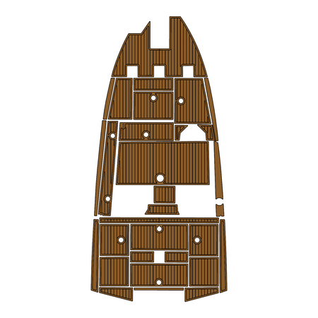 Custom "2023 Avid 18XC" EVA Foam Boat Deck Mat Marine Flooring Marine Boat Decking Yacht Pad HzKaiCun