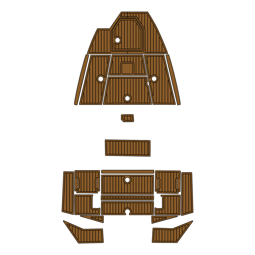 Custom "2023 Avid 19FS" EVA Foam Boat Deck Mat Marine Flooring Marine Boat Decking Yacht Pad HzKaiCun