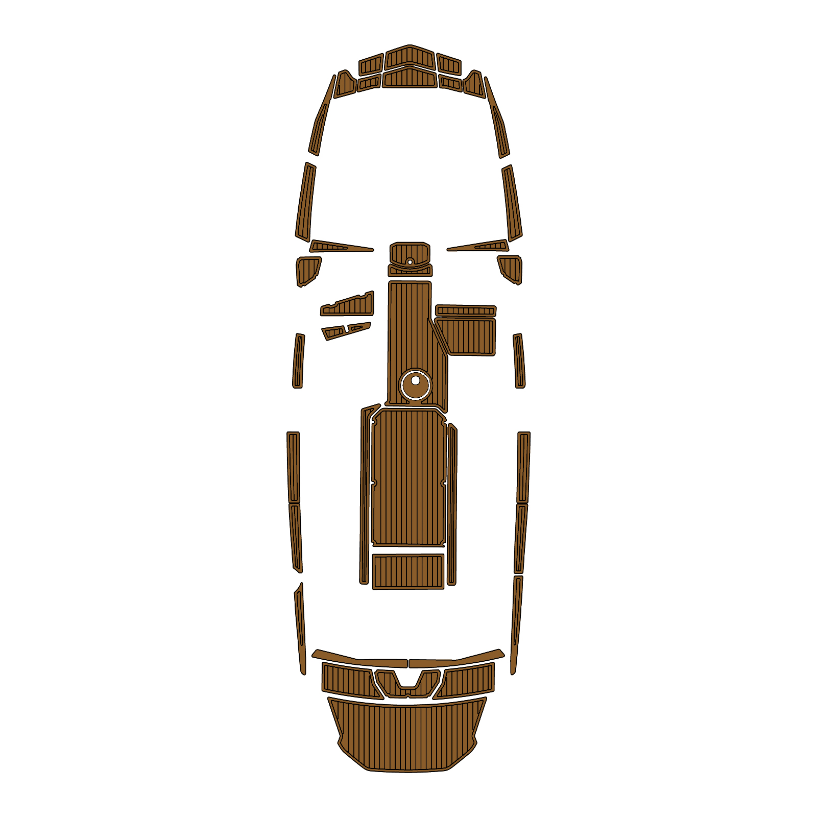 Custom "2023 Axis A225" EVA Foam Boat Deck Mat Marine Flooring Marine Boat Decking Yacht Pad HzKaiCun