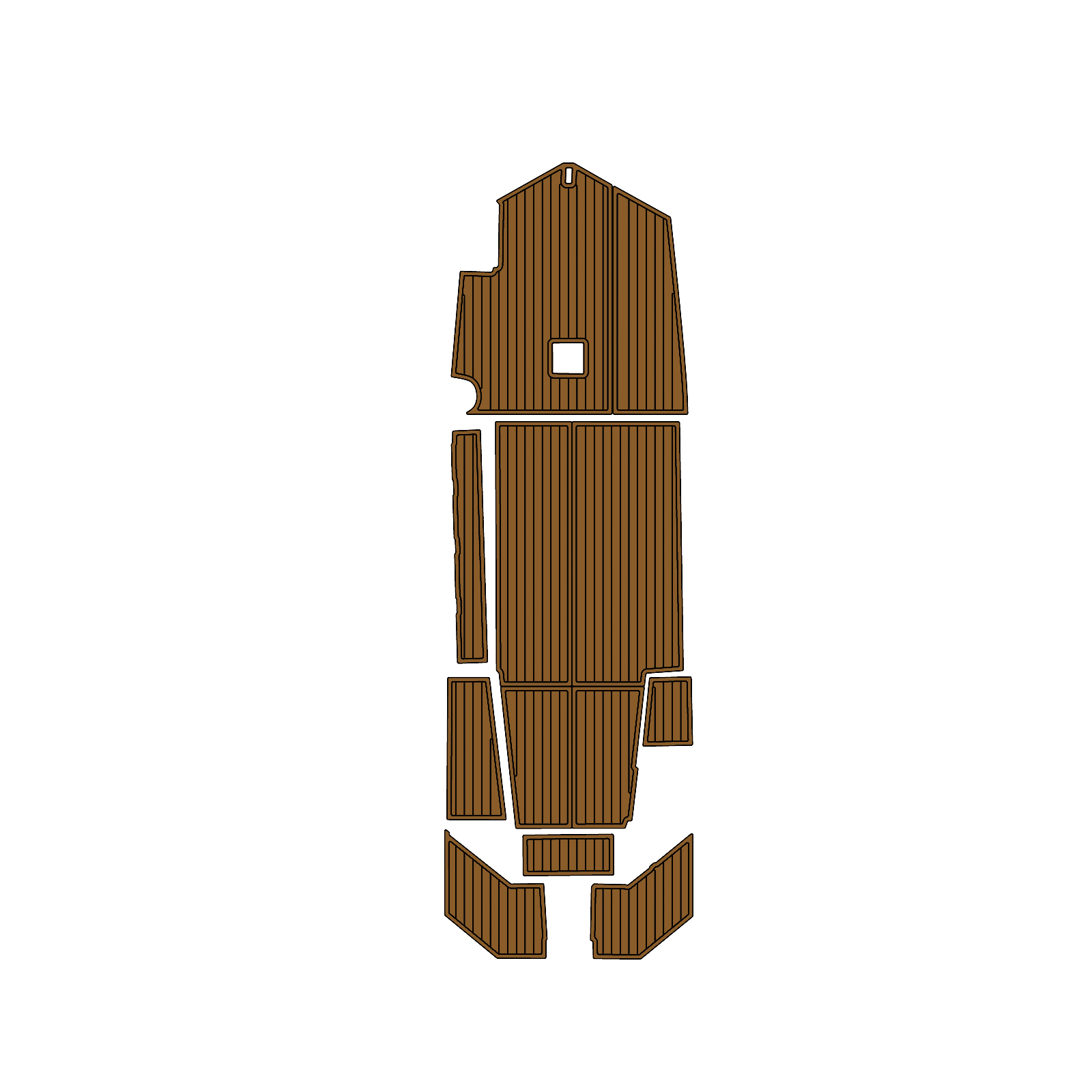 2023 Excel 1751 Viper Duck Boat flooring