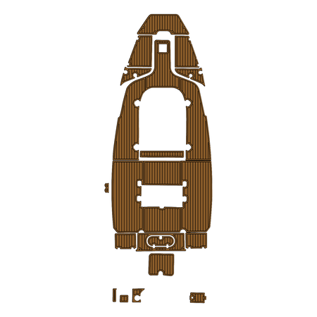 Custom "2023 Key West 219FS" EVA Foam Boat Deck Mat Marine Flooring Marine Boat Decking Yacht Pad HzKaiCun