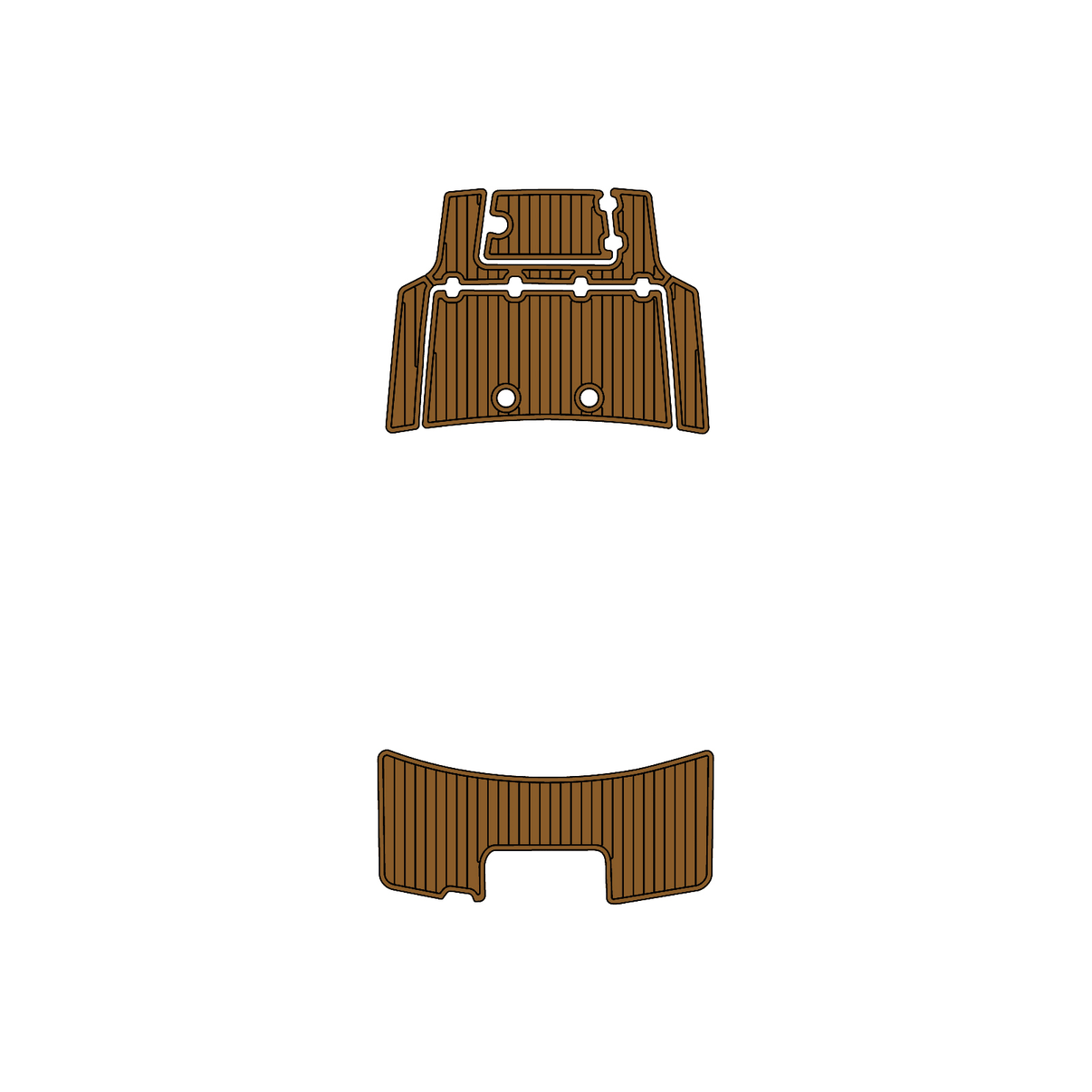 Custom "2023 Mako Pro Skiff 15" EVA Foam Boat Deck Mat Marine Flooring Marine Boat Decking Yacht Pad HzKaiCun