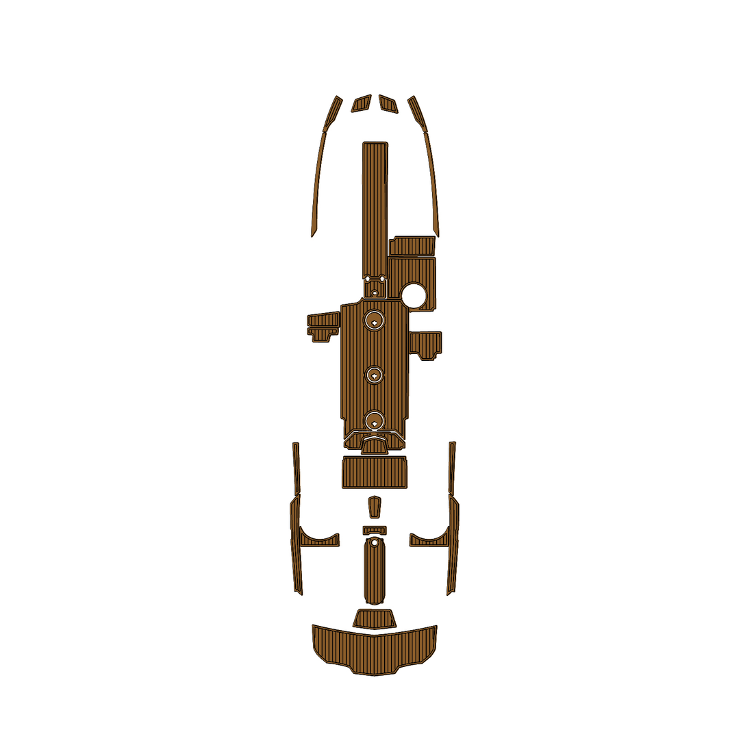 Custom "2023 MasterCraft XT24" EVA Foam Boat Deck Mat Marine Flooring Marine Boat Decking Yacht Pad HzKaiCun