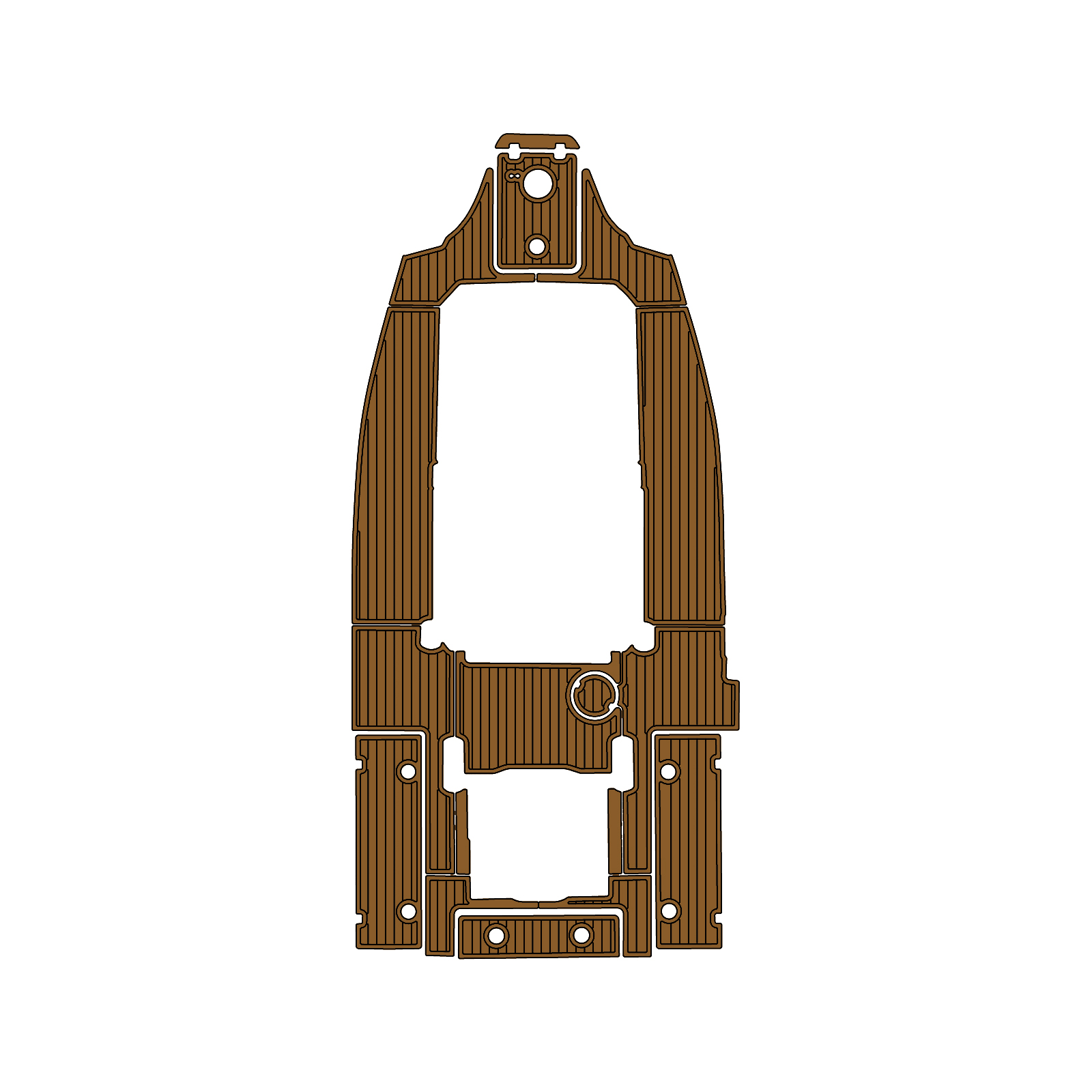 Custom "2023 Sea Fox 268 Commander" EVA Foam Boat Deck Mat Marine Flooring Marine Boat Decking Yacht Pad HzKaiCun