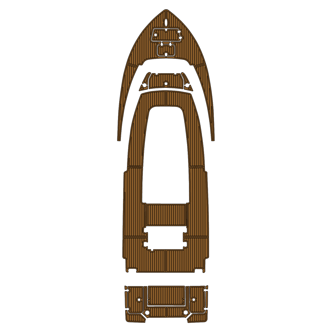 Custom "2023 Sportsman 247OE Bay Boat" EVA Foam Boat Deck Mat Marine Flooring Marine Boat Decking Yacht Pad HzKaiCun