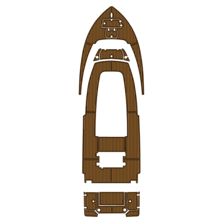 Custom "2023 Sportsman 247OE Bay Boat" EVA Foam Boat Deck Mat Marine Flooring Marine Boat Decking Yacht Pad HzKaiCun
