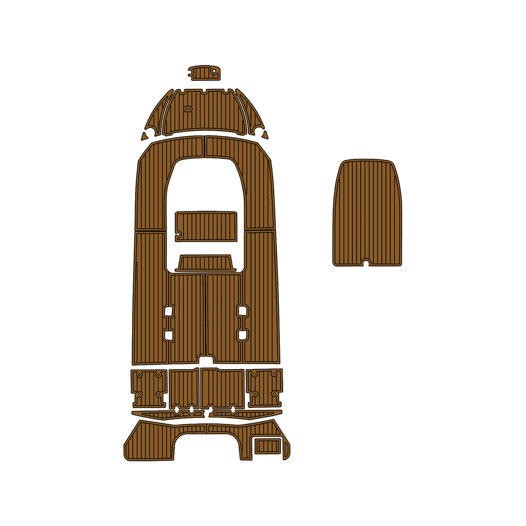 Custom "2023 Stingray 173CC" EVA Foam Boat Deck Mat Marine Flooring Marine Boat Decking Yacht Pad HzKaiCun