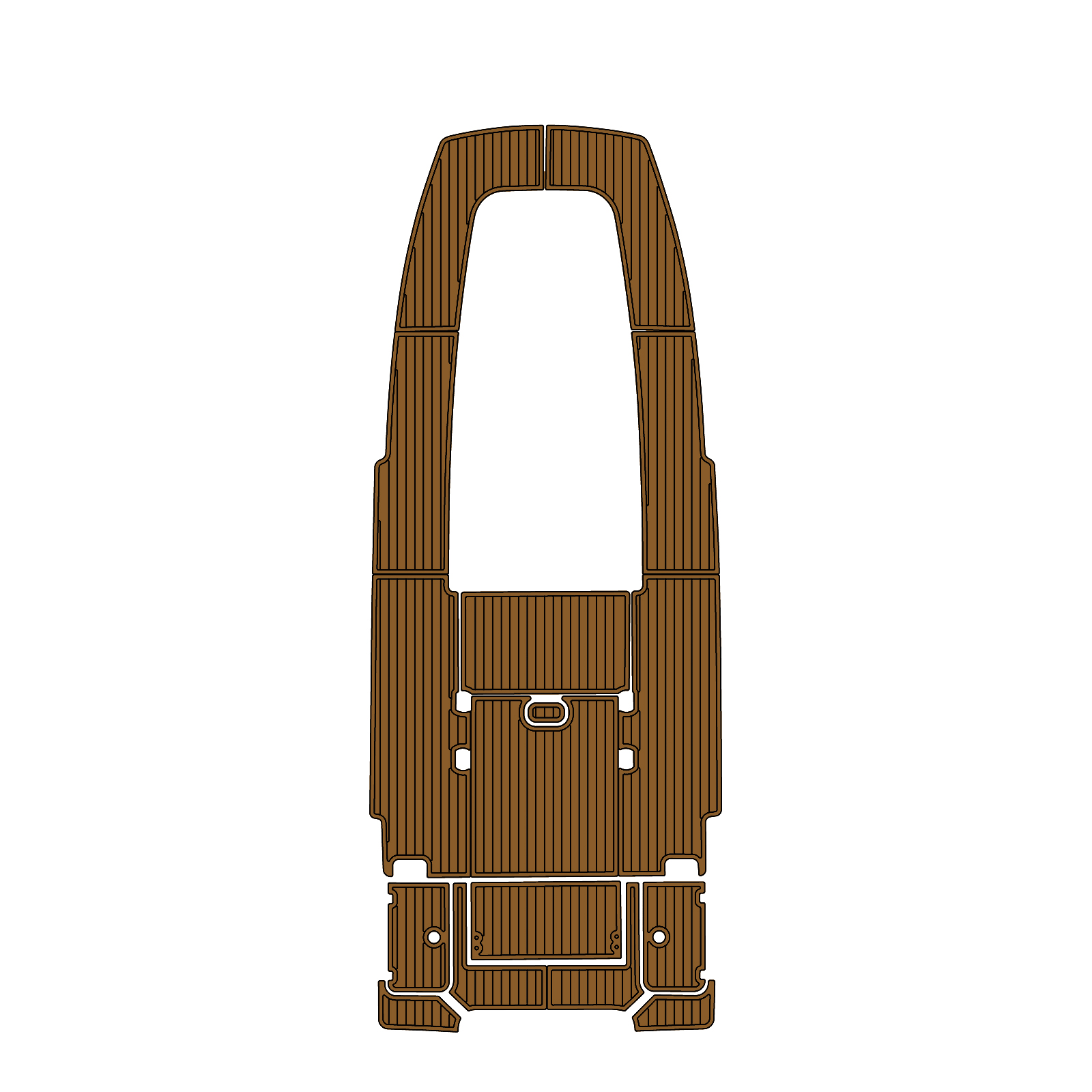 Custom "2024 Sportsman 247OE" EVA Foam Boat Deck Mat Marine Flooring Marine Boat Decking Yacht Pad HzKaiCun