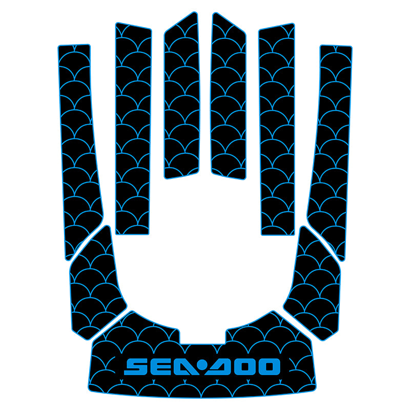 Custom 1996-2002 SeaDoo GTX Jet Ski EVA Traction Mats HzKaiCun