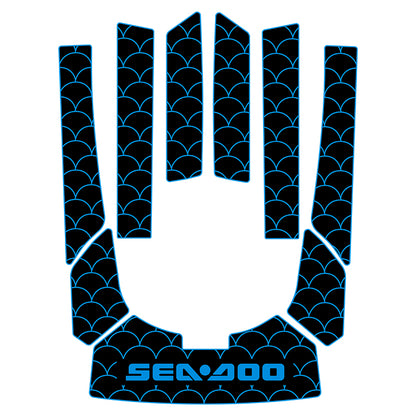 Custom 1996-2002 SeaDoo GTX Jet Ski EVA Traction Mats HzKaiCun