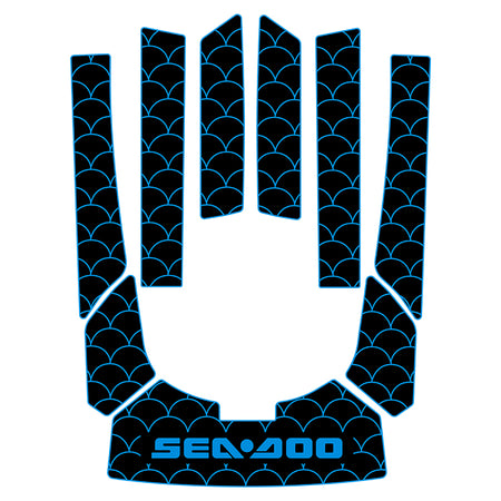 Custom 1996-2002 SeaDoo GTX Jet Ski EVA Traction Mats HzKaiCun