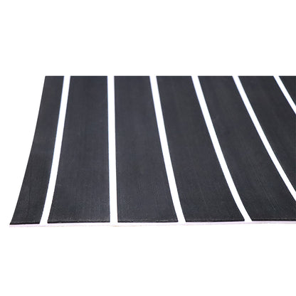 3M Self Adhesive EVA Foam Sheets - Black and White H Groove Boat Flooring HzKaiCun