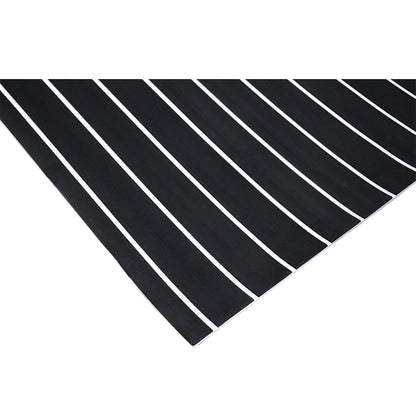 3M Self Adhesive EVA Foam Sheets - Black and White H Groove Boat Flooring HzKaiCun