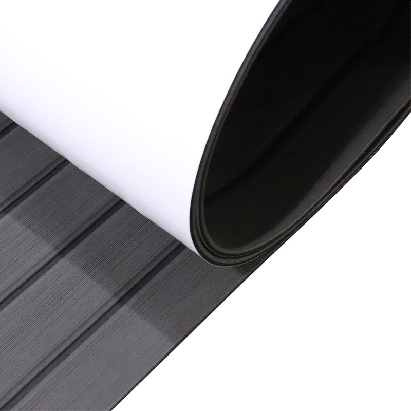 3M Self Adhesive EVA Foam Sheets - Dark Gray and Black U Groove Boat Flooring HzKaiCun