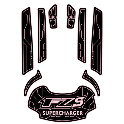 Custom 2009-2011 Yamaha FX HO Jet Ski EVA Traction Mats HzKaiCun