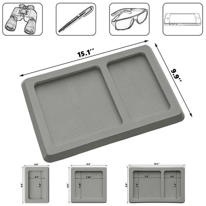 Multi-Purpose Storage Mat, Suitable for Boat Center Console & Automobile Use HzKaiCun