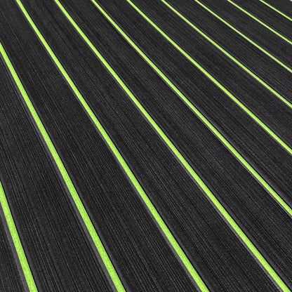 3M Self Adhesive EVA Foam Sheets - Black and Green U Groove Boat Flooring HzKaiCun