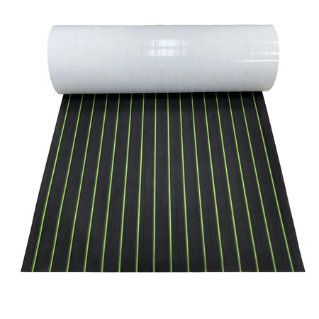 3M Self Adhesive EVA Foam Sheets - Black and Green U Groove Boat Flooring HzKaiCun