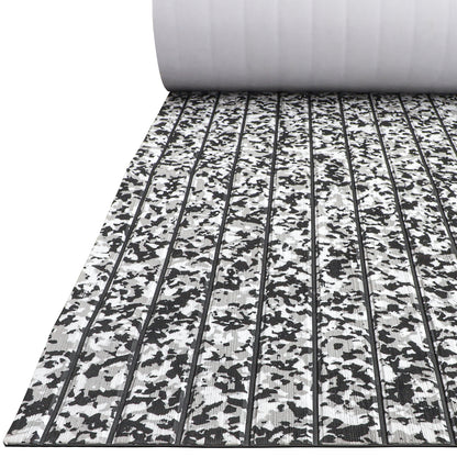 3M Self Adhesive EVA Foam Sheets - Snow Camo and Black U Groove Boat Flooring HzKaiCun