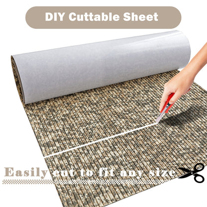 3M Self Adhesive EVA Foam Sheets - Desert Camo Deep Striped Groove Boat Flooring HzKaiCun