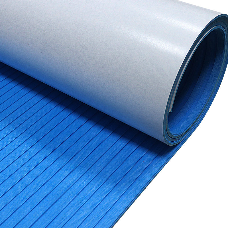 3M Self Adhesive EVA Foam Sheets - Dark Blue Deep Striped Groove Boat Flooring HzKaiCun