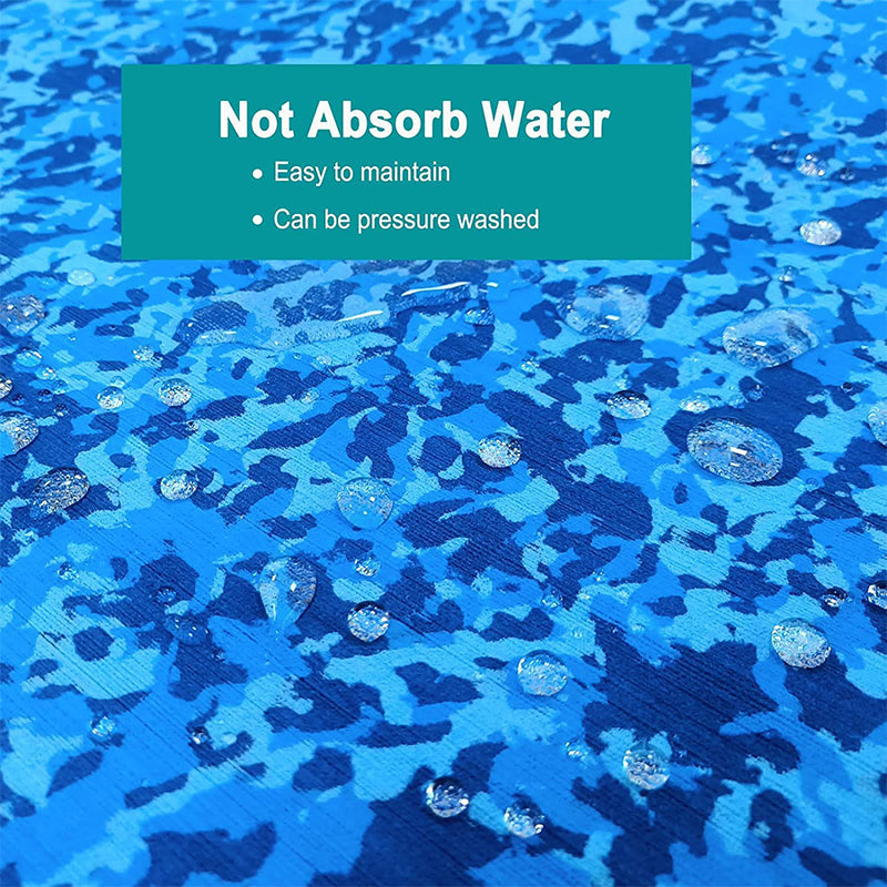 3M Self Adhesive EVA Foam Sheets - Ocean Camo Brushed Boat Flooring Marine Decking HzKaiCun