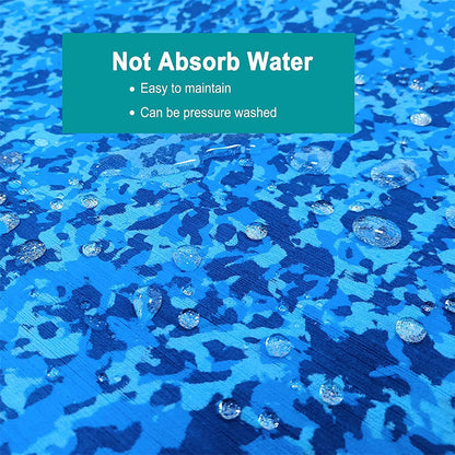 3M Self Adhesive EVA Foam Sheets - Ocean Camo Brushed Boat Flooring Marine Decking HzKaiCun