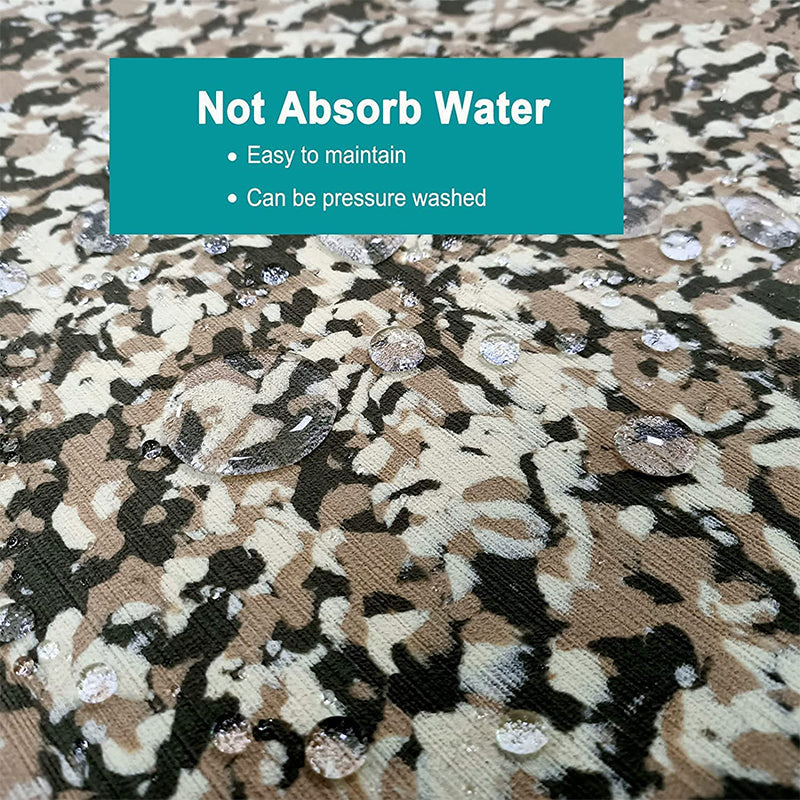 EVA Foam Sheets - Desert Camo Brushed Boat Flooring Marine Decking HzKaiCun