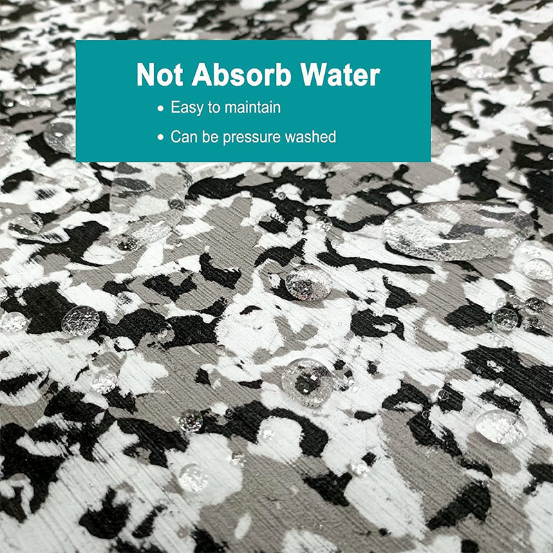 3M Self Adhesive EVA Foam Sheets - Snow Camo Brushed Boat Flooring Marine Decking HzKaiCun