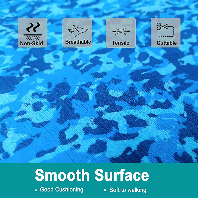 3M Self Adhesive EVA Foam Sheets - Ocean Camo Brushed Boat Flooring Marine Decking HzKaiCun