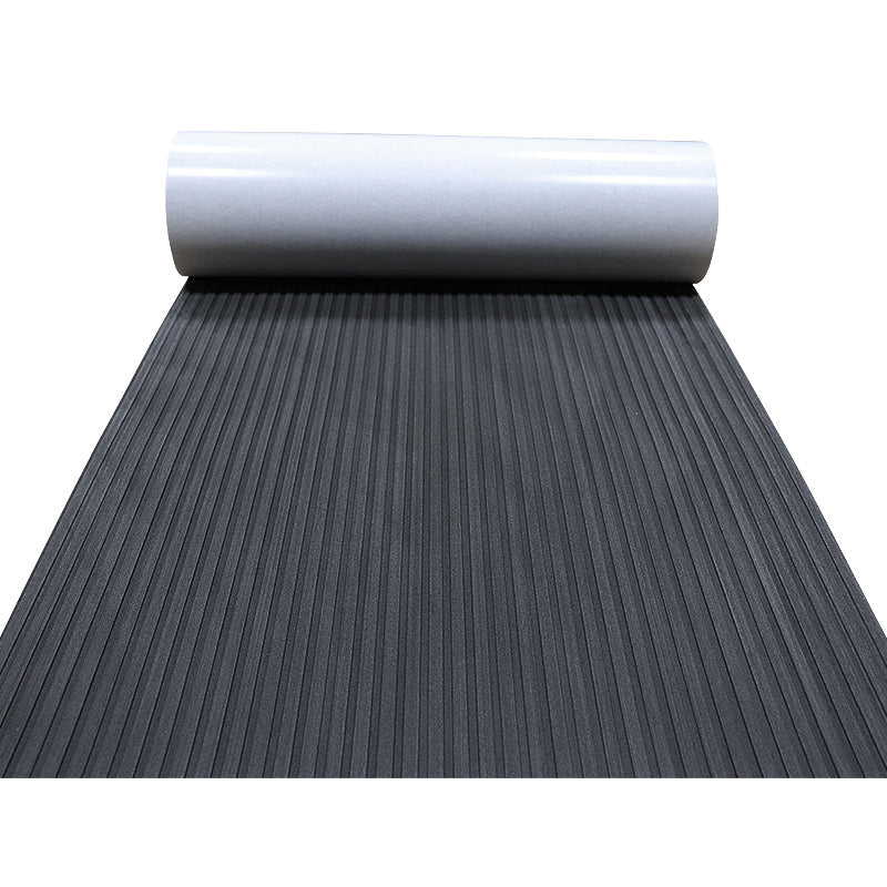 EVA Foam Sheets - Dark Gray Striped Groove Boat Flooring HzKaiCun