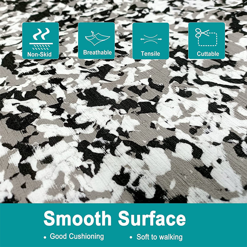 3M Self Adhesive EVA Foam Sheets - Snow Camo Brushed Boat Flooring Marine Decking HzKaiCun
