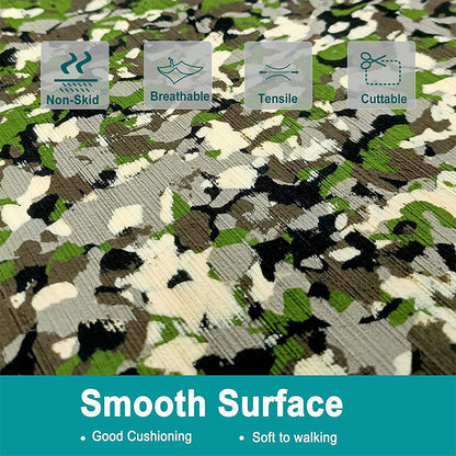 3M Self Adhesive EVA Foam Sheets - Forest Camo Brushed Boat Flooring Marine Decking HzKaiCun